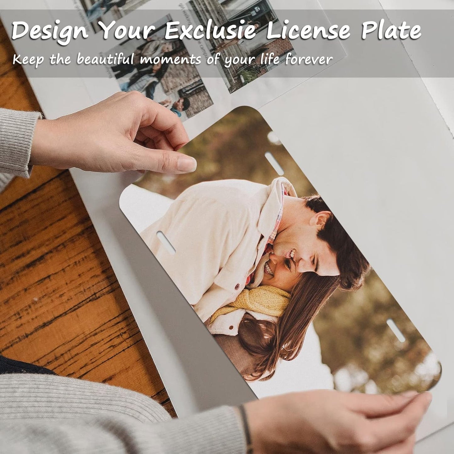 Metal Automotive Sublimation License Plates Tag for Custom Design Work